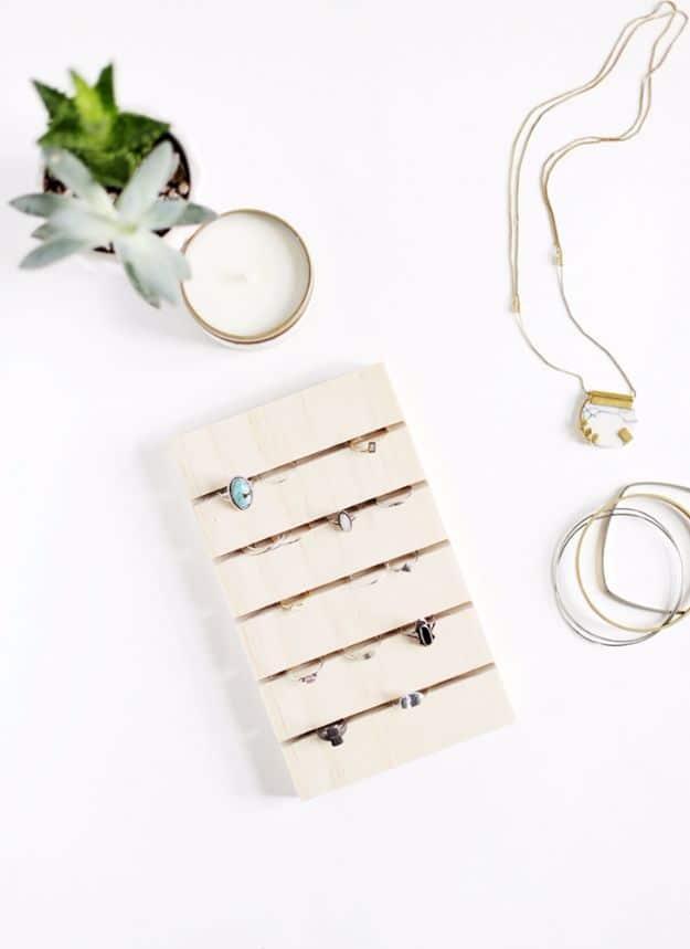 DIY Ring Holder, a heartfelt gift worth making by hand and simple enough for a beginner and sweet enough to give