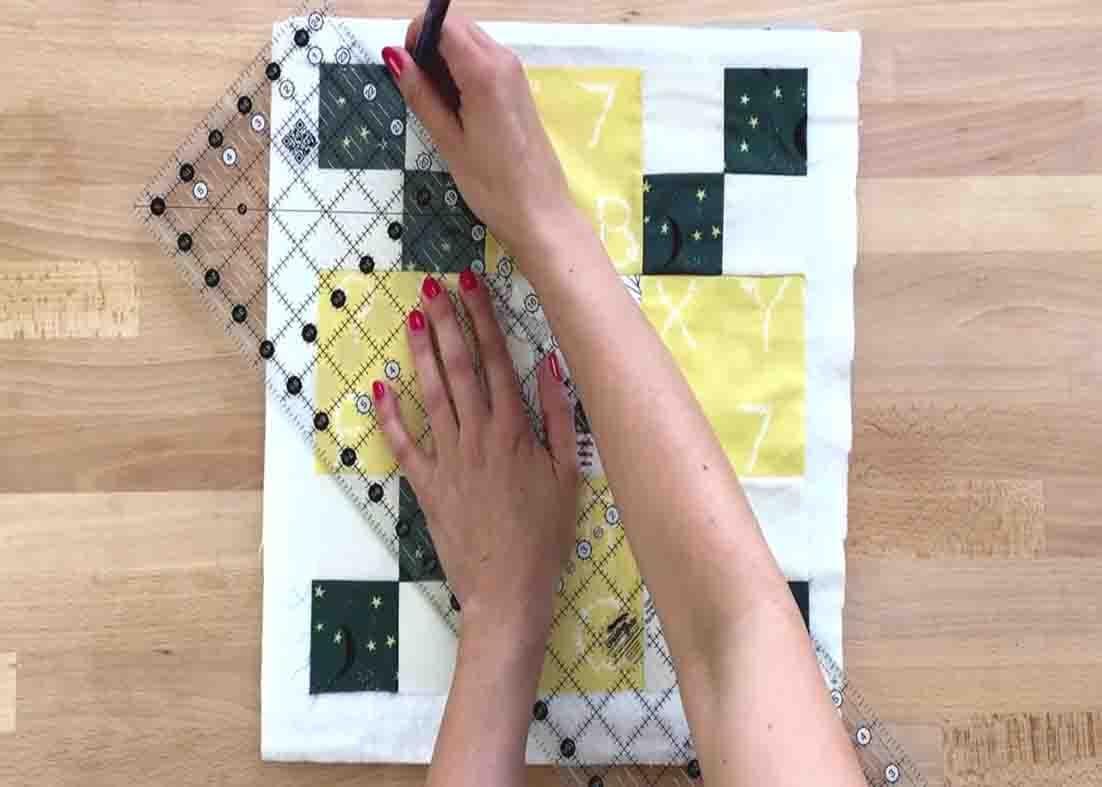 Use frixion pens in marking your quilt