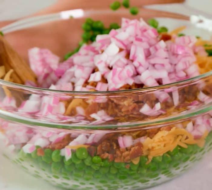 Easy Pea Salad Ingredients