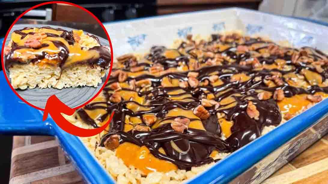 Turtle Rice Krispie Treats Recipe