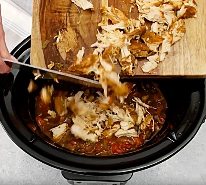 Try making easy Chicken Fajitas in the crockpot slow cooker recipe
