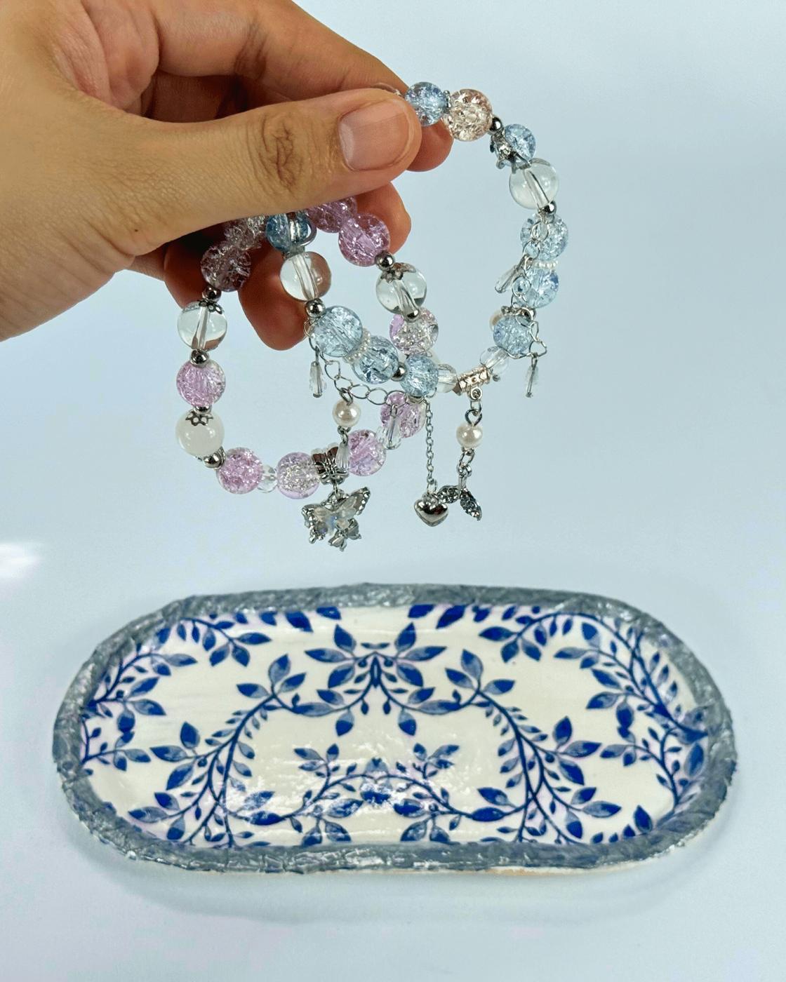 Easy Air Dry Clay Jewelry Tray — beginner-friendly clay jewelry tray