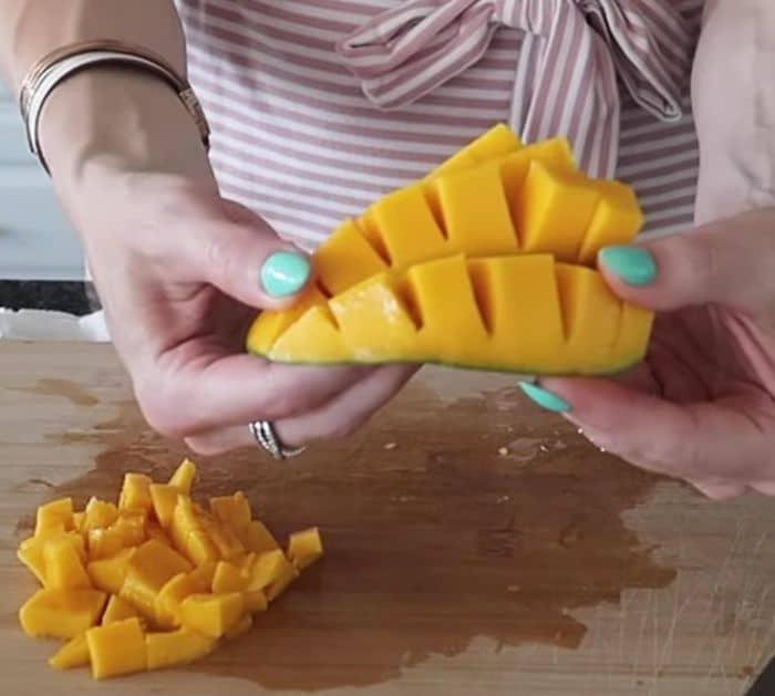 Easy Way To Dice A Mango