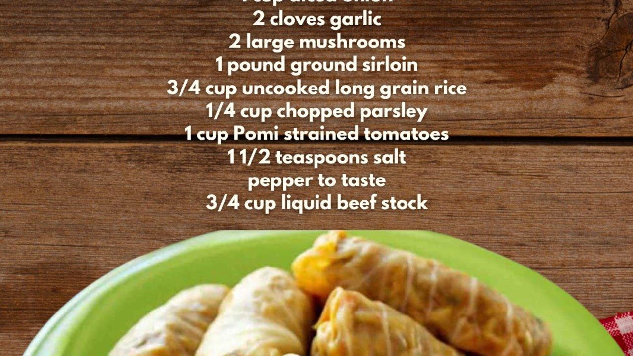 Easy Cabbage Rolls Recipe