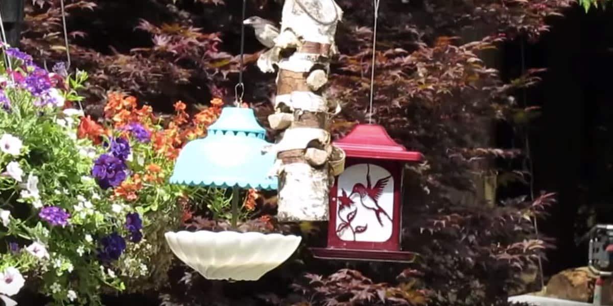 Upcycled Bird Feeder -The Birds LOVE You!