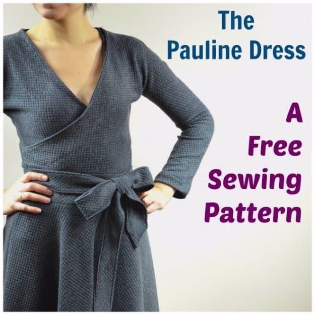 DIY Pauline Dress, a creative way to use up fabric scraps and a stylish handmade addition to any wardrobe