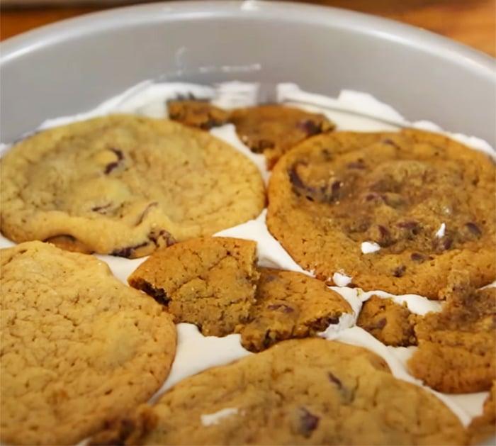 How To Make Icebox cookie Cake - Cookie Cake Recipes - Chocolate Chip Cookie Recipes
