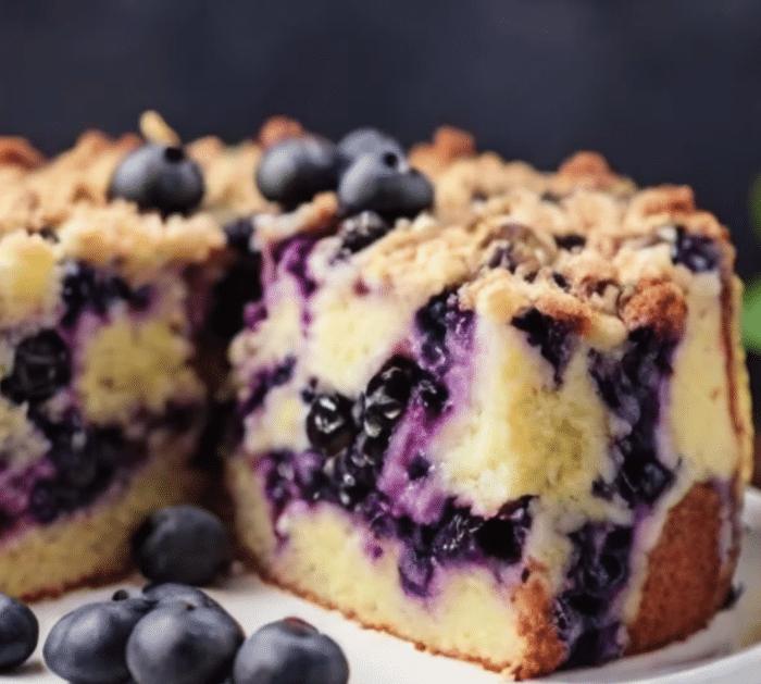 How to Make Keto Lemon Blueberry Cake