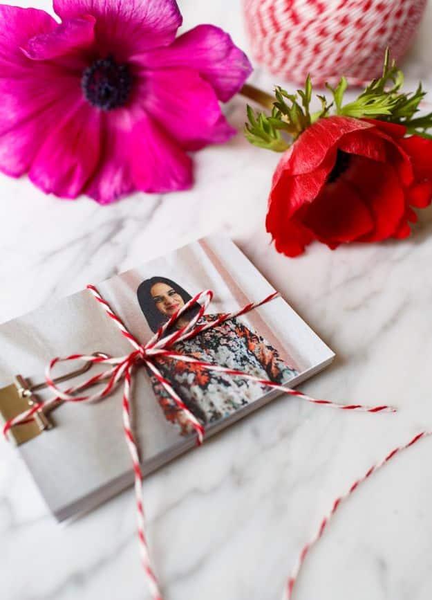 Make A Flip Book, a diy anniversary gift idea, a genuinely useful gift for well under the usual price