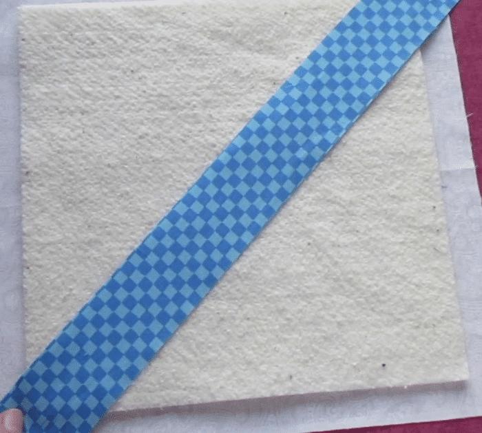 How to Make a Fabric Strip Potholder