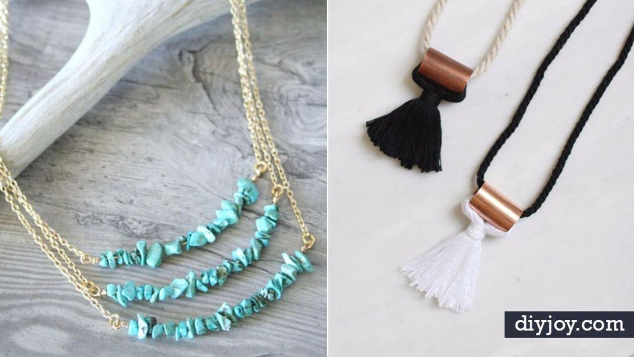 17 DIY Necklaces to Make and Actually Wear