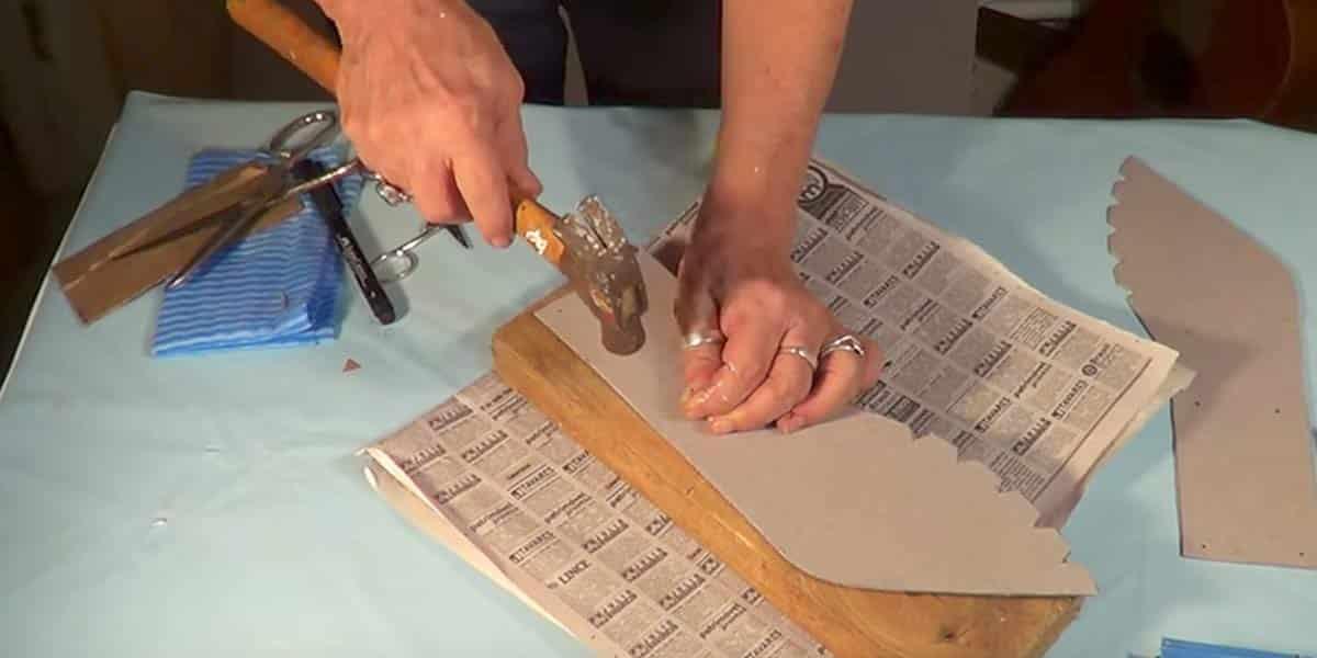 She Makes A Pattern And Traces It On Wood. What She Does Next Is So Cool!