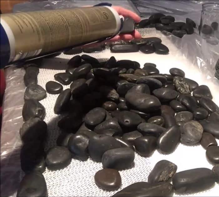 Easy To Make Stone Bath Mat