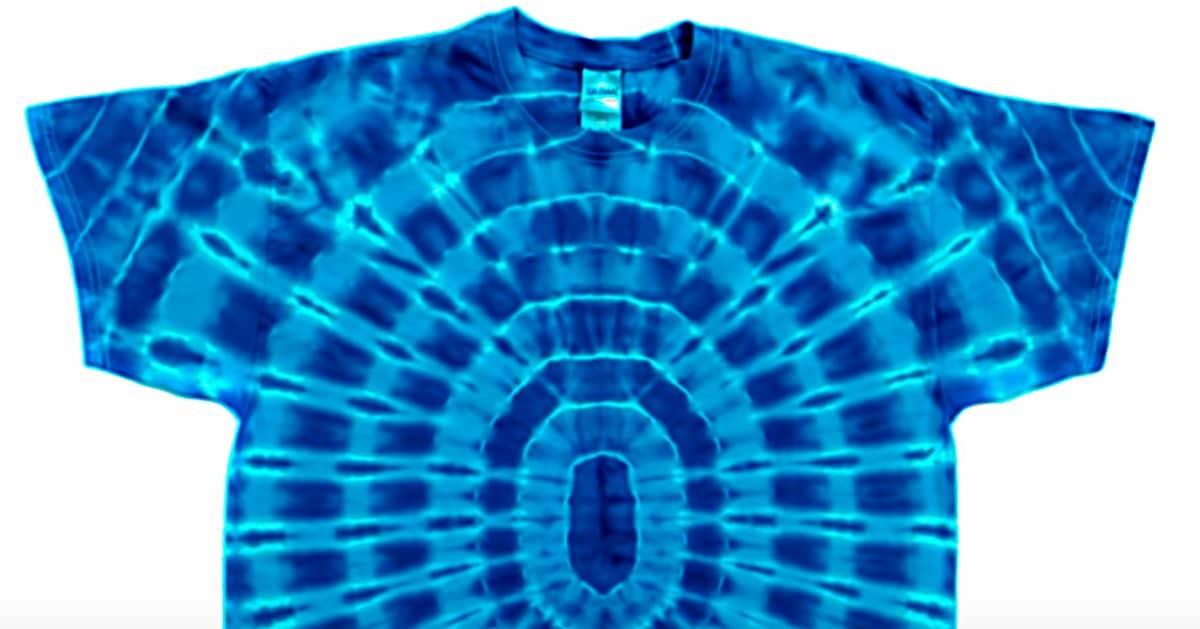 Water Drop Tie-Dye Technique