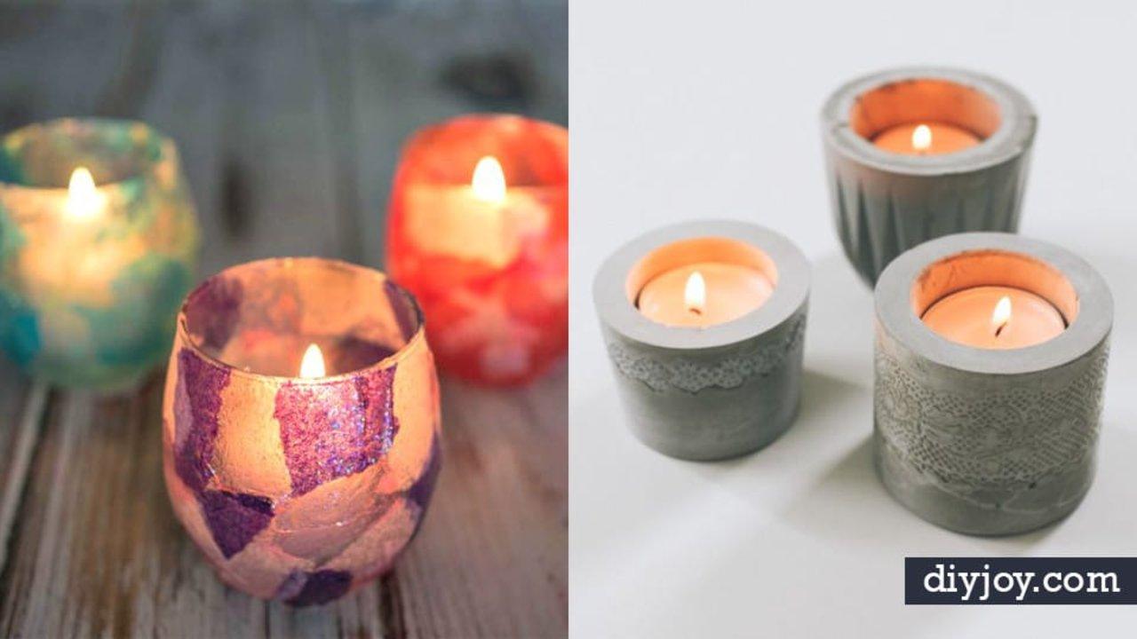 33 DIY Candle Holders To Light Up Your World
