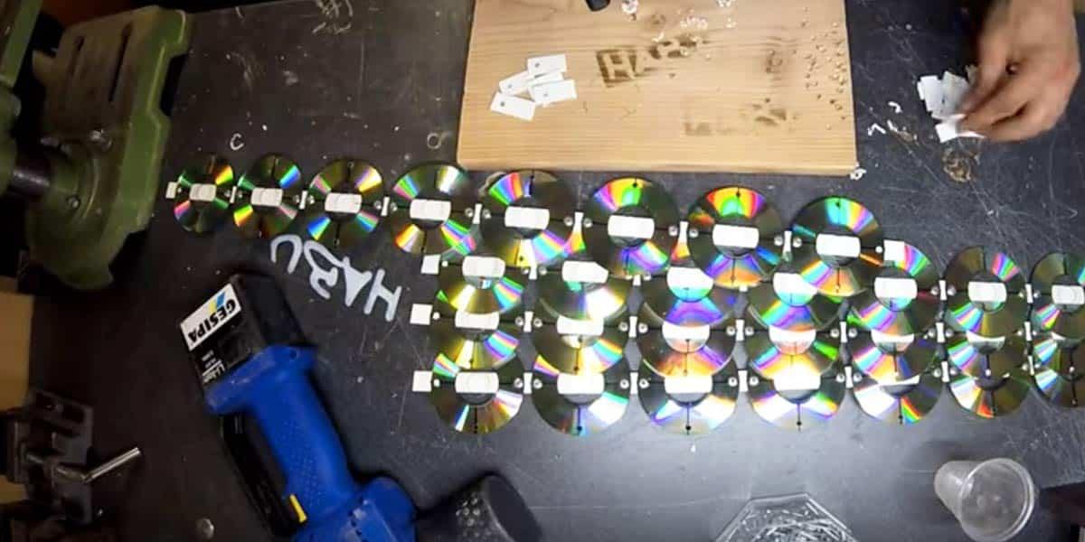 I Was Shocked When I Saw What He Made Out Of His Used CD’s (Watch!)