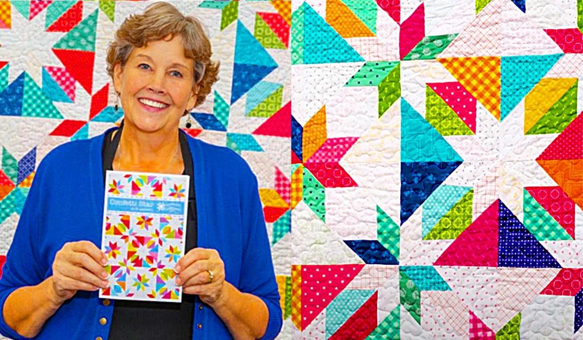 Confetti Star Quilt With Jenny Doan