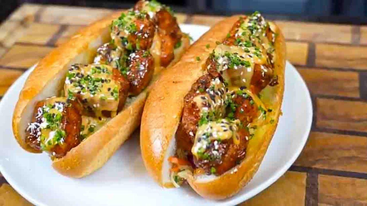 Firecracker Salmon Roll Sandwich Recipe