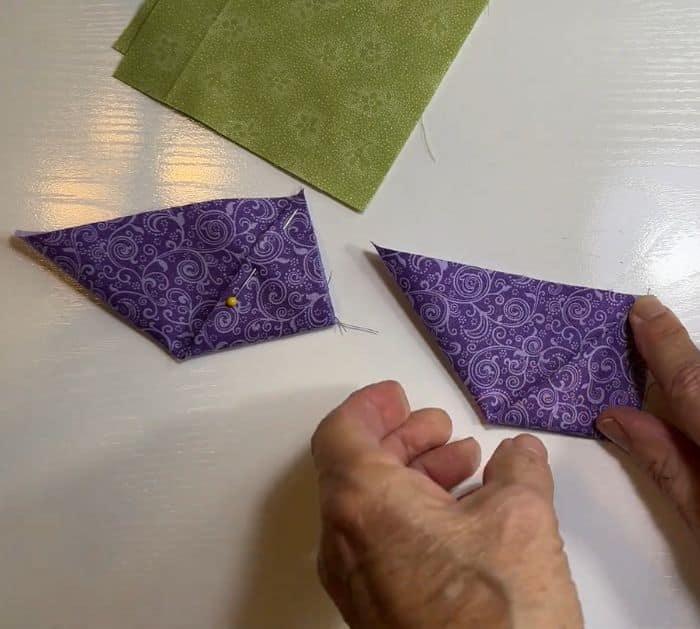 Easy 3D Dimensional Pinwheel Quilt Block