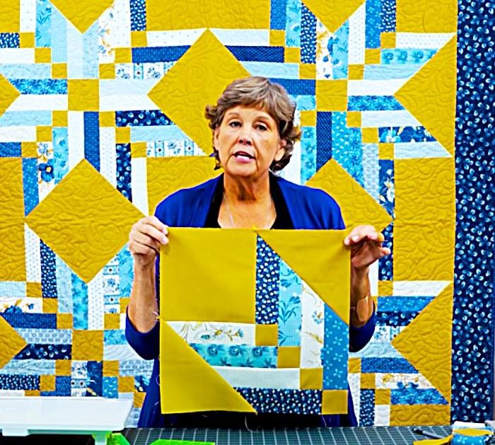 Ho To Cut And Sew A Quilt With Jenny Doan - Fun Quilt Project - Colorful Quilt