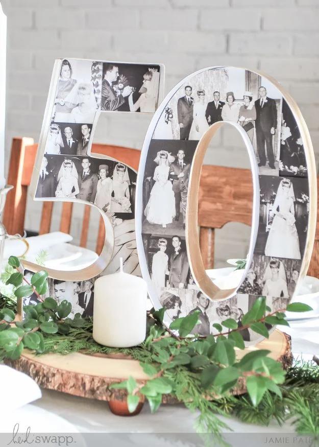 50th Anniversary Marquee Love, an easy project to make as a gift and better than a store bought version