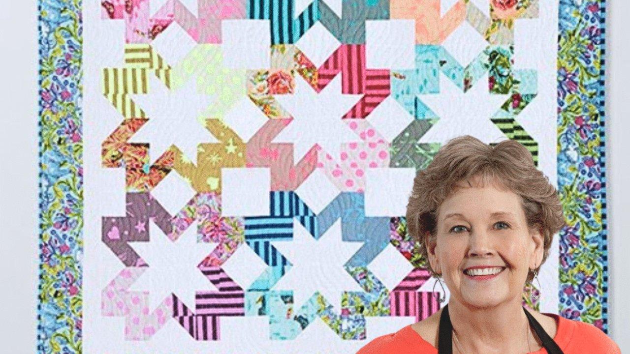 Starlight Quilt Pattern Tutorial With Jenny Doan