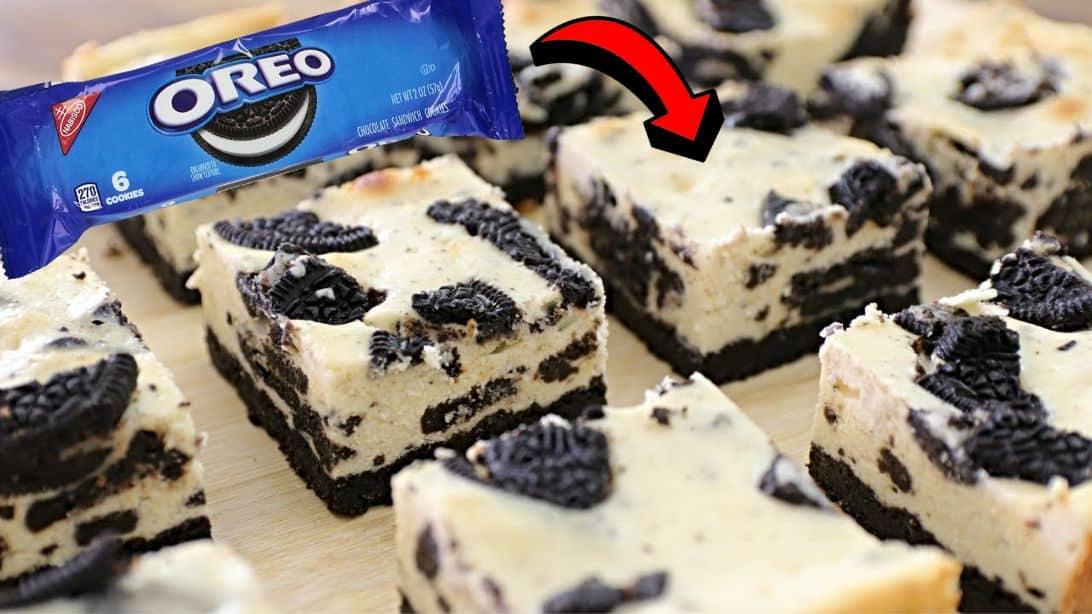 Easy-to-Make Rich Oreo Cheesecake Bars