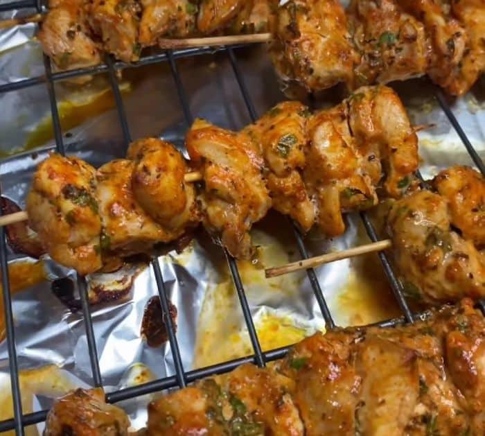 Easy Oven Chicken Kebab Recipe