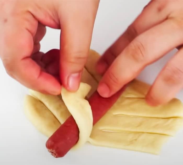 Sausage Bread Rolls Recipe