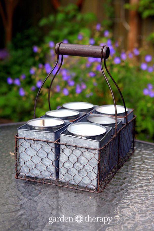 Citronella Candles, perfect for a relaxing night in and a fun weekend project with basic candle supplies