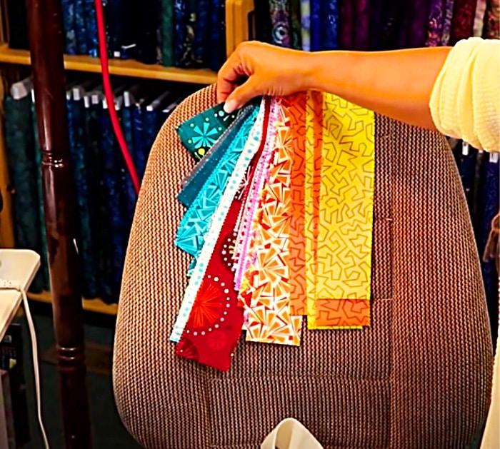 Get Jelly Roll Strips In Color Order Before Making A Rug