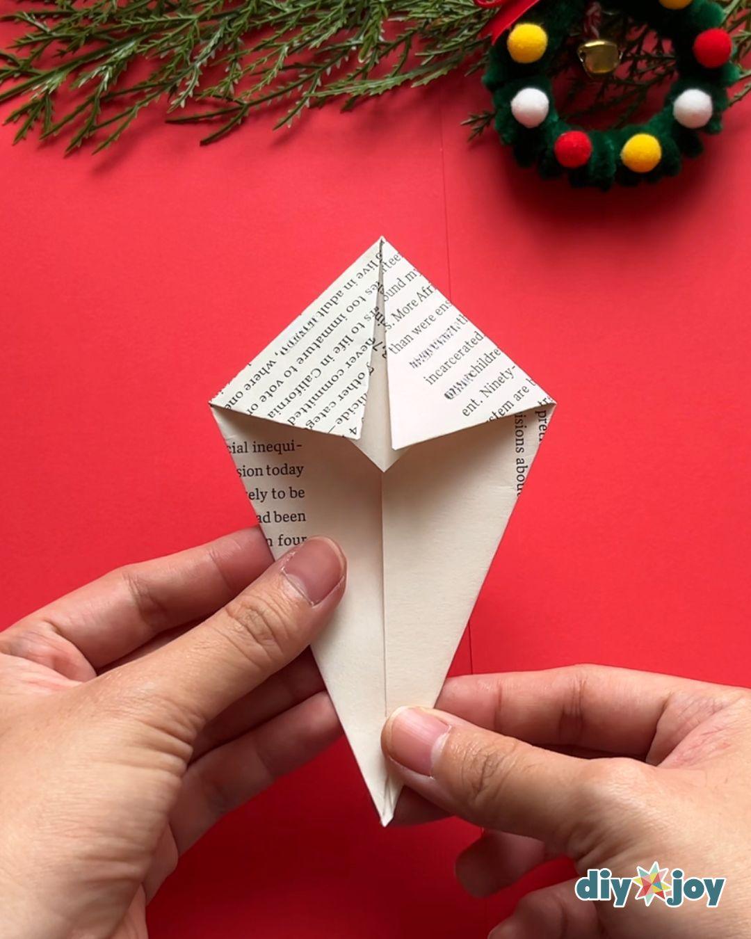 Paper Star Ornament — homemade christmas decorations