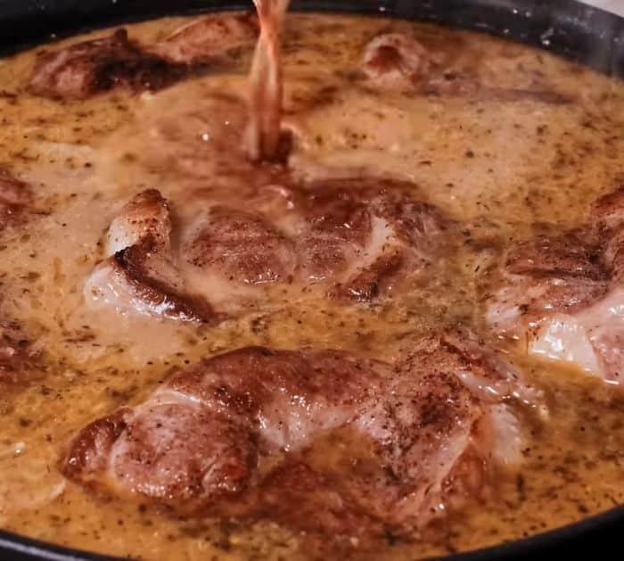 Delicious One Pan Pork with Gravy Sauce Recipe Ingredients