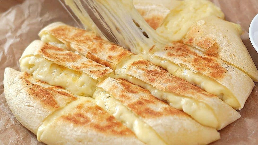 No Bake Crispy Cheese Potato Bread