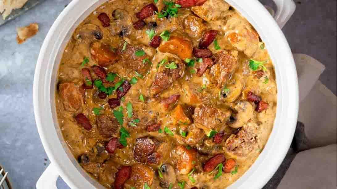 Slow-Cooked Pork Casserole Recipe