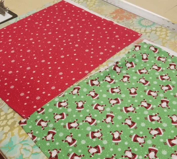 Materials for Christmas Tree Folded Napkin