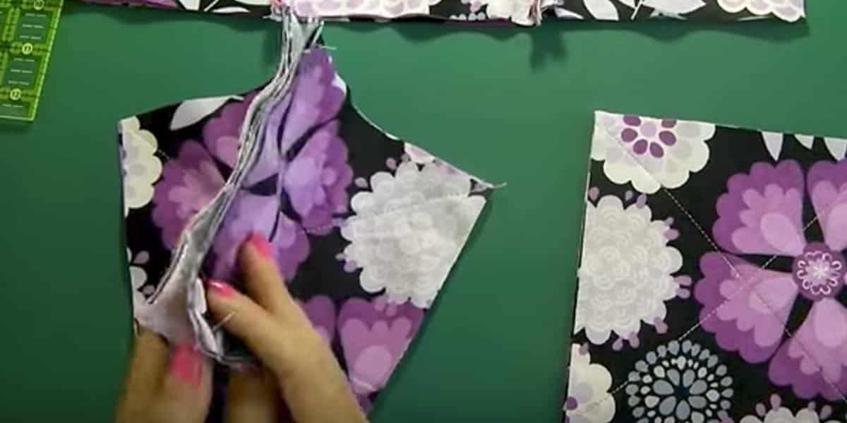 She Sews 3 Layers Of Squares Together And What She Does Next Is An Amazing Decor Item!