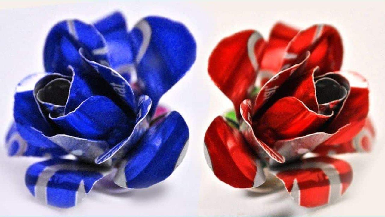 How to Recycle a Coke Can Into a DIY Rose
