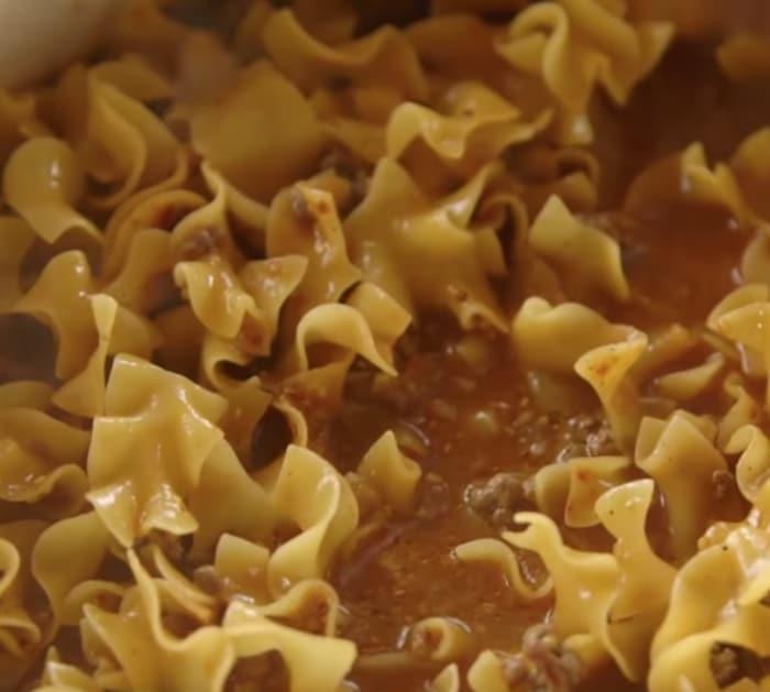 Make Reese Drummond's Beef Noodle Recipe