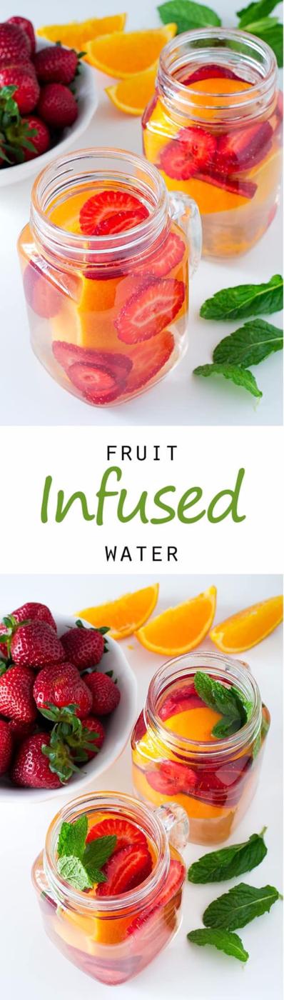 Fruit Infused Detox Water, a refreshing detox water recipe to try and a simple recipe using fruit already in the kitchen