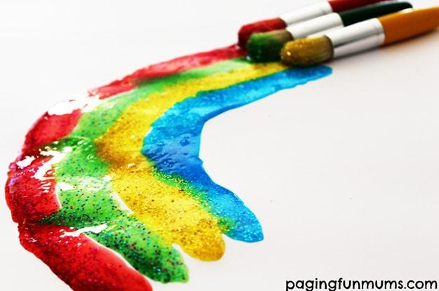 Simple & Quick Crafts for Kids | Easy DIY Sparkle Paint | DIY Projects & Crafts by Sueeye at