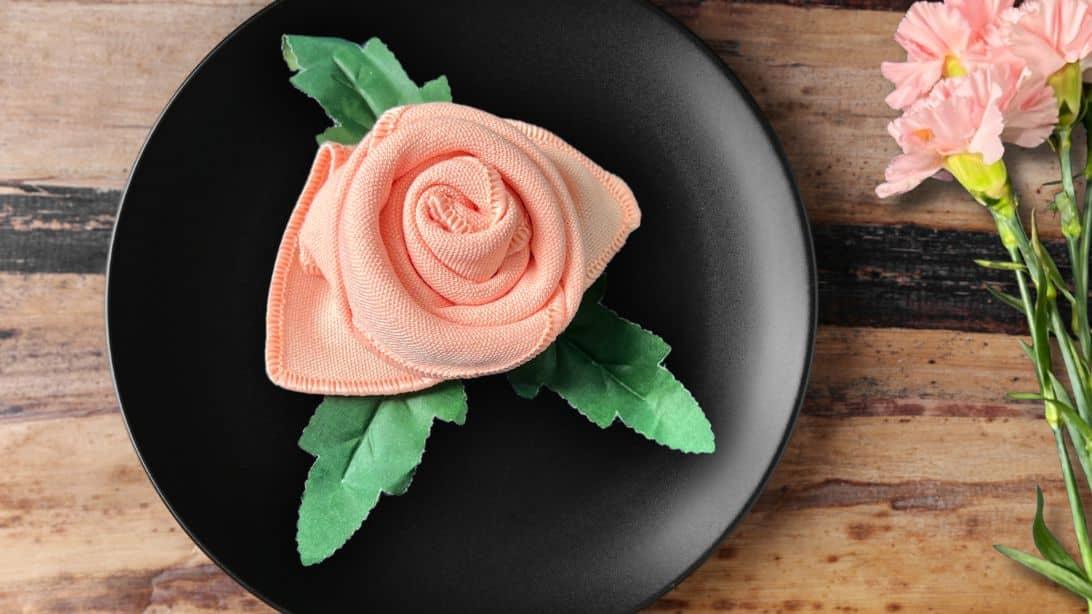 Cloth Napkin Rose Fold, a favorite that keeps coming up again and again on this list and worth saving