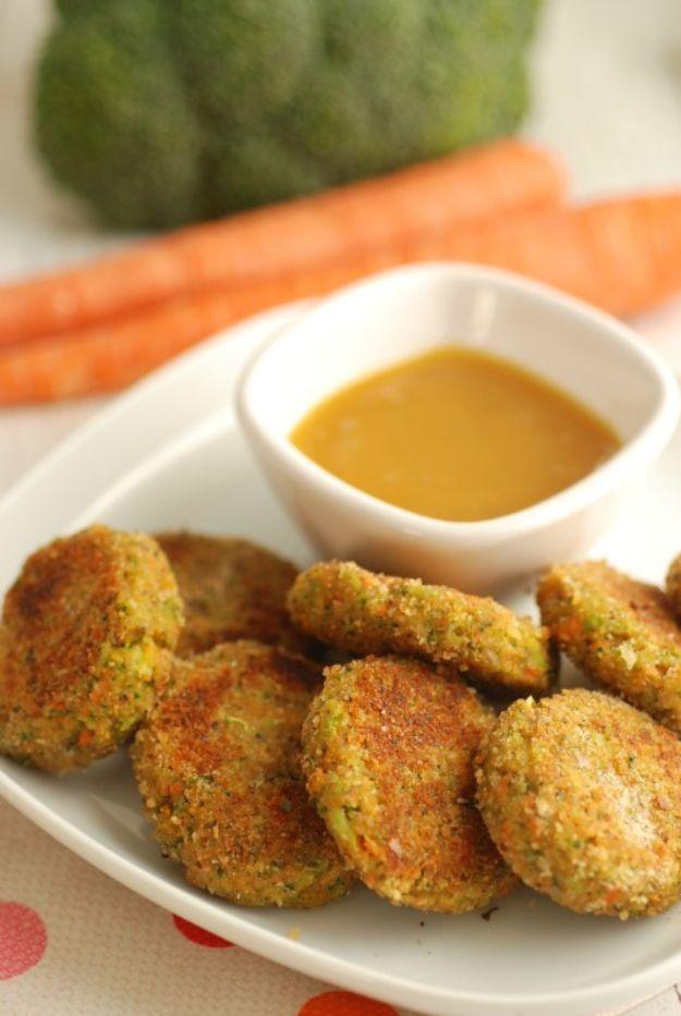 Best Recipes To Teach Your Kids To Cook - Veggie Nuggets - Easy Ideas To Show Children How to Prepare Food - Kid Friendly Recipes That Boys and Girls Can Make Themselves - No Bake,