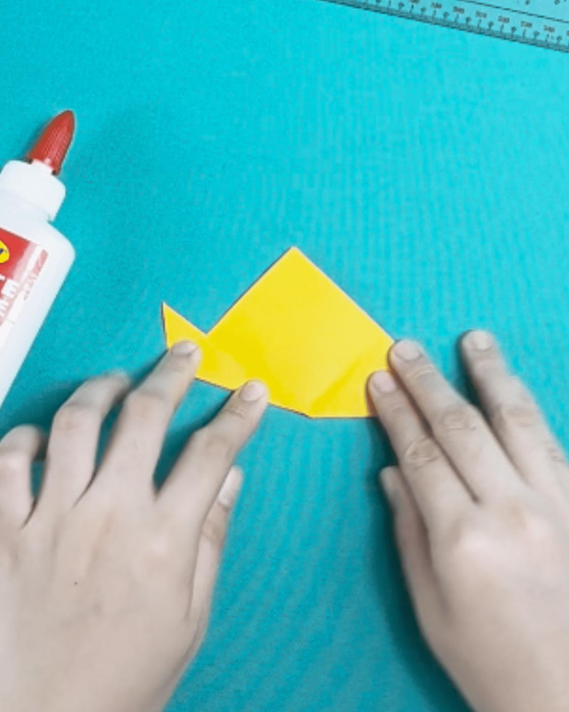 Homemade Origami Daffodils