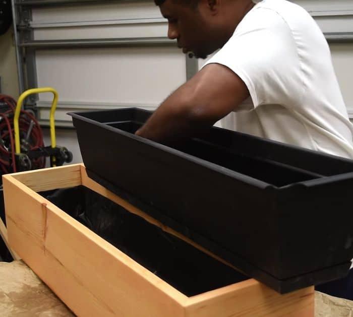 Easy Raised Planter Box Tutorial