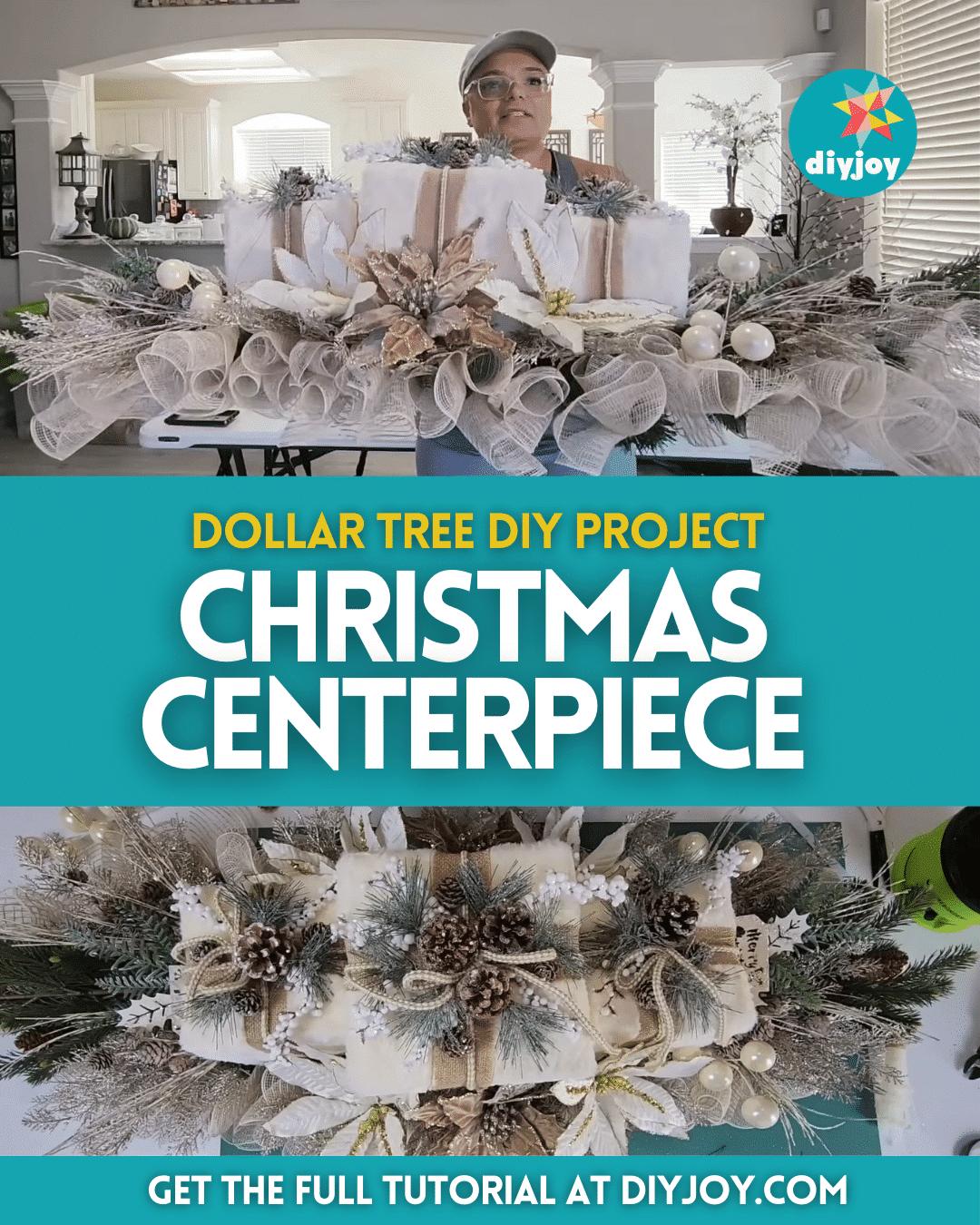 Easy High-End Christmas Centerpiece Tutorial