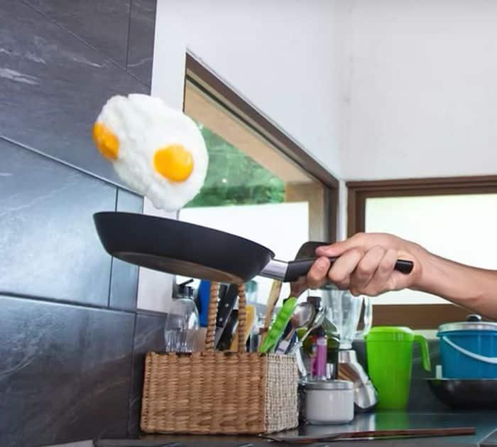 The Egg Flipping Hack To Stop Broken Yolks Every Time