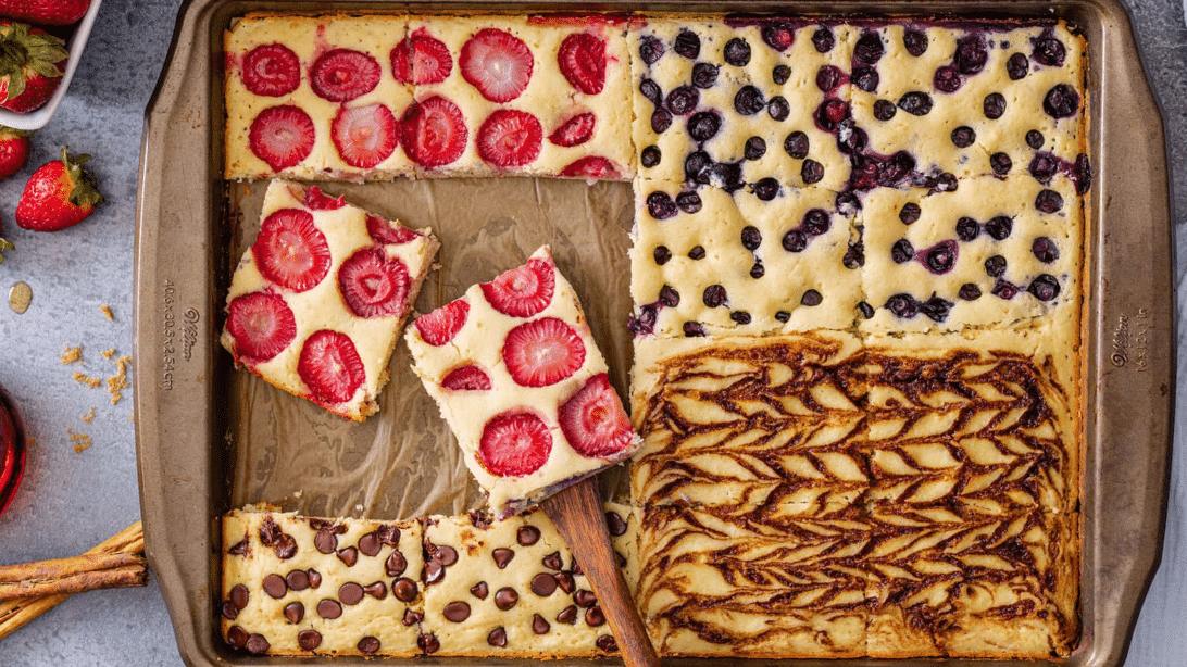 Easy 4-in-1 Sheet Pancake Recipe