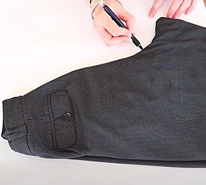 Vintage Pedal Pusher Pattern - Cloning Your Clothes - Stove Pipe Pants Pattern