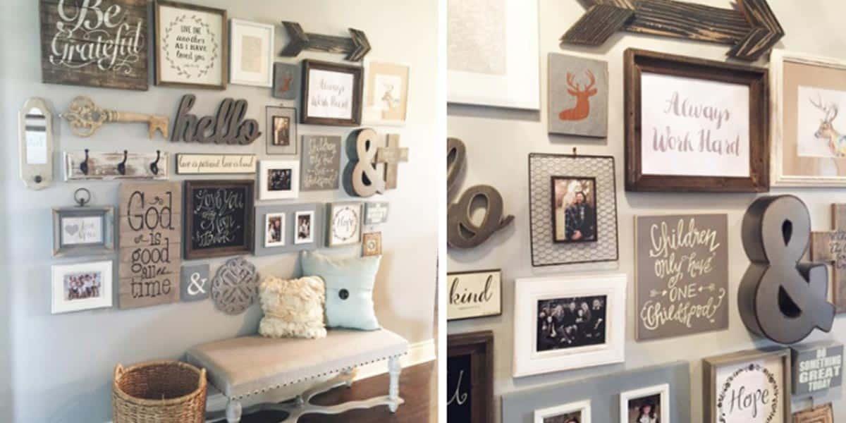 She Shows Us How To Hang A Fabulous Gallery Art Wall In Our Homes (Watch!)